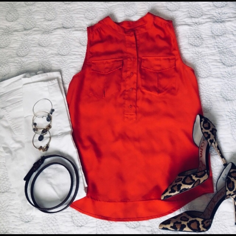 J Crew Sleeveless Popover